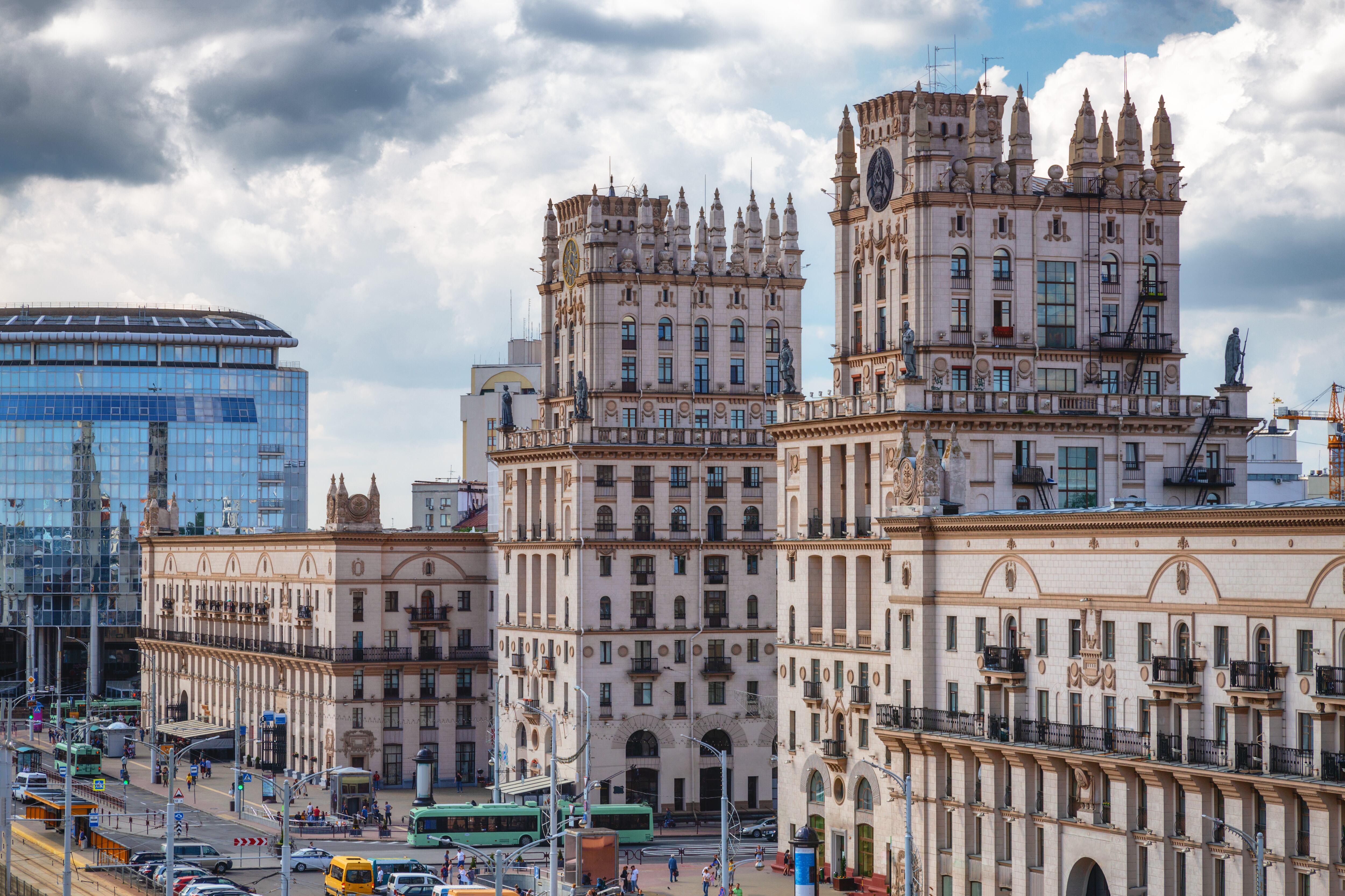 Arquitectura monumental soviética de Minsk