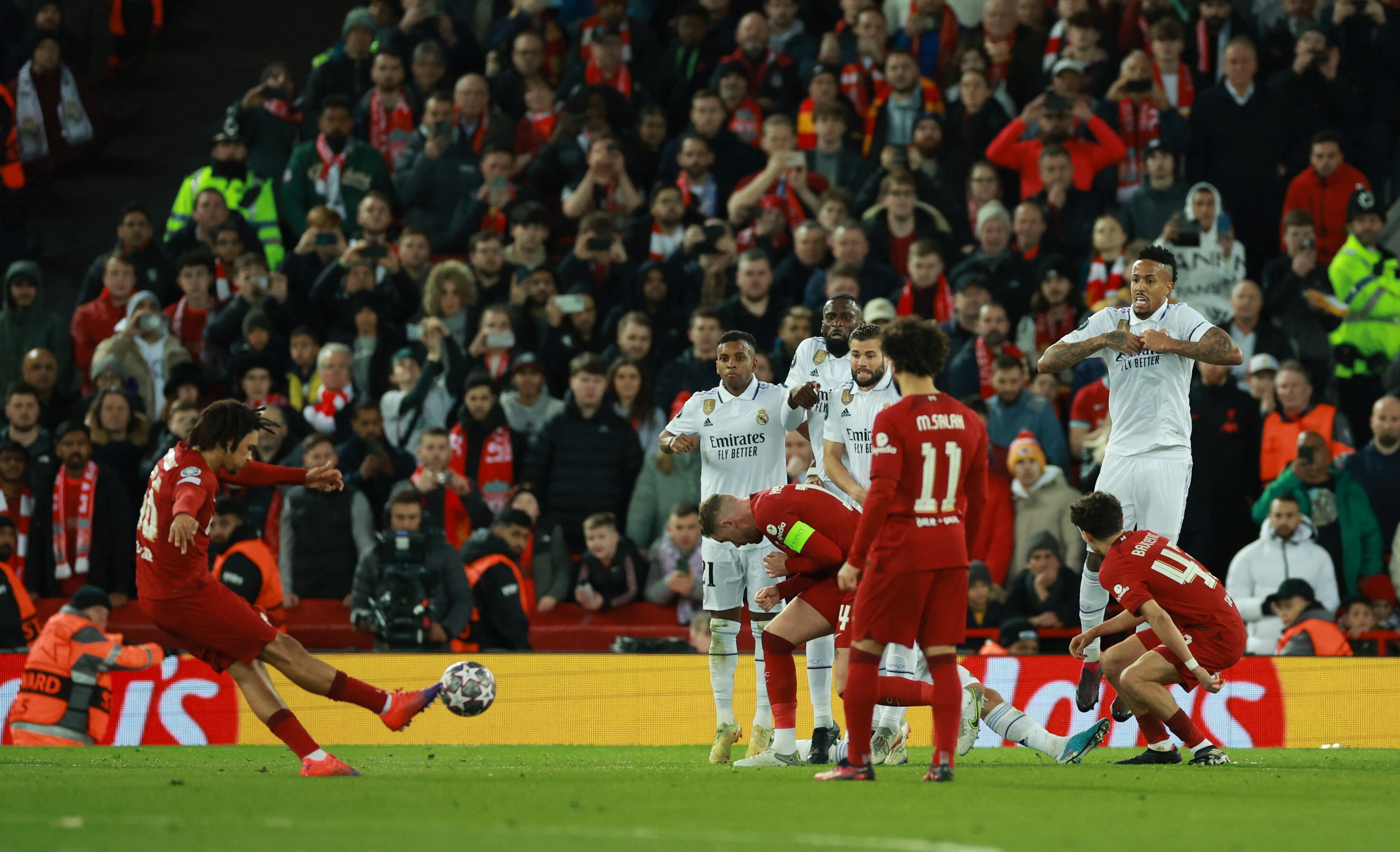 El primer tiempo de los octavos de final (ida) tuvo un inicio frenético.