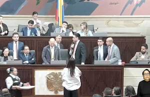 Cámara de Representantes en debate a la reforma pensional
