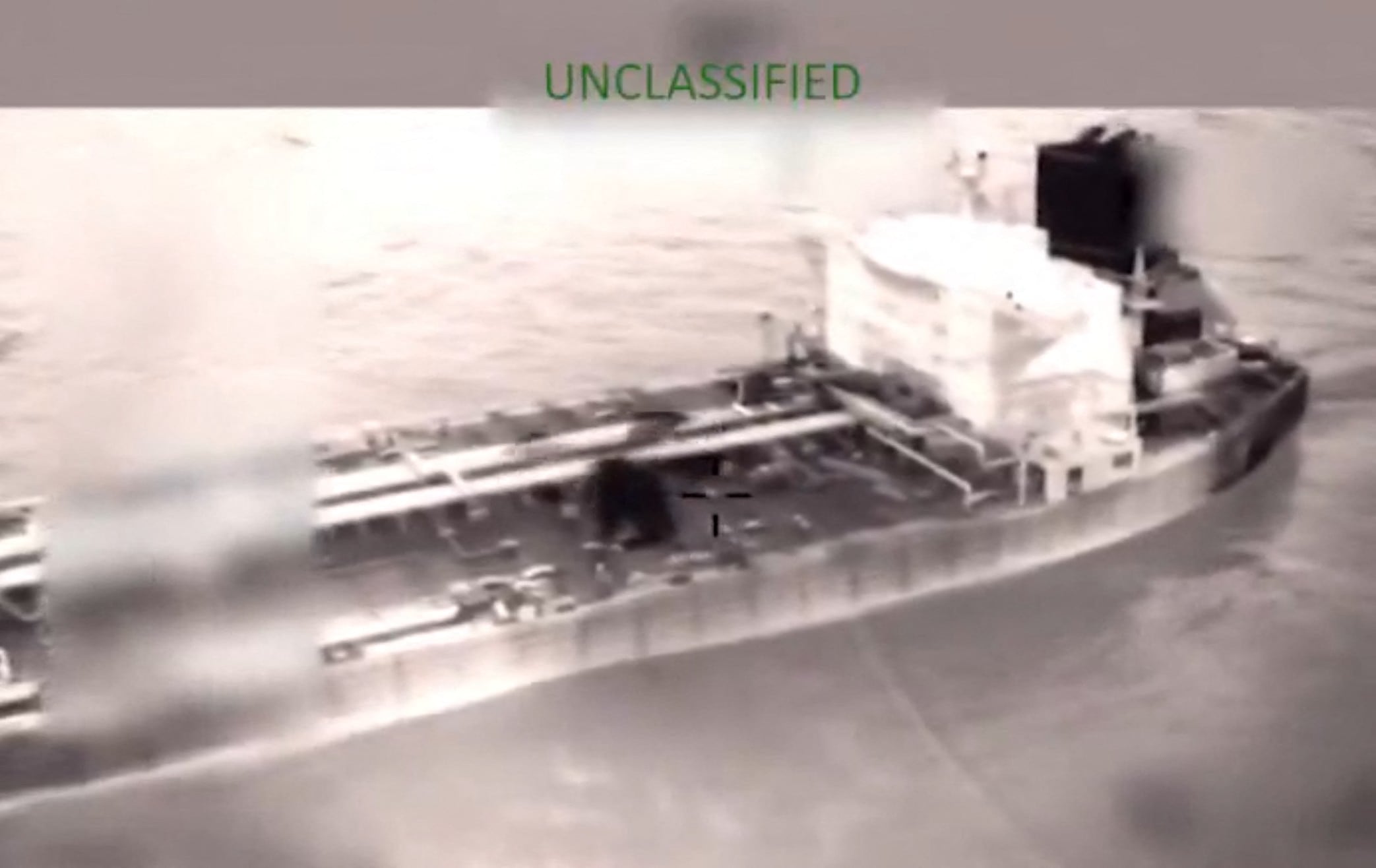 El buque cisterna Olina fue detenido en el Mar Caribe sin incidentes.