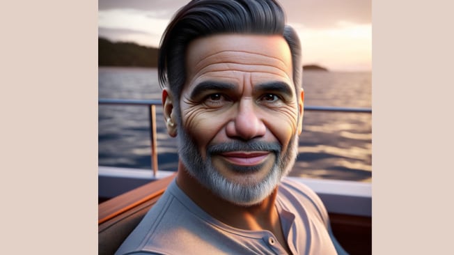 Radamel Falcao según la IA.