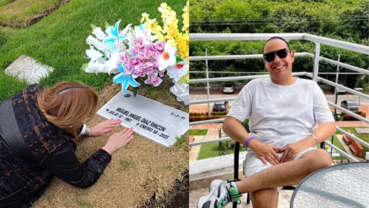 Mamá de Miguel Ángel Díaz dejó emotivo mensaje tras visitar a su hijo en el cementerio