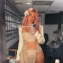 La cantante sorprendió con su nuevo color de cabello