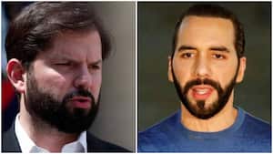 Choque entre los presidentes de Chile, Gabriel Boric, y de El Salvador, Nayib Bukele.