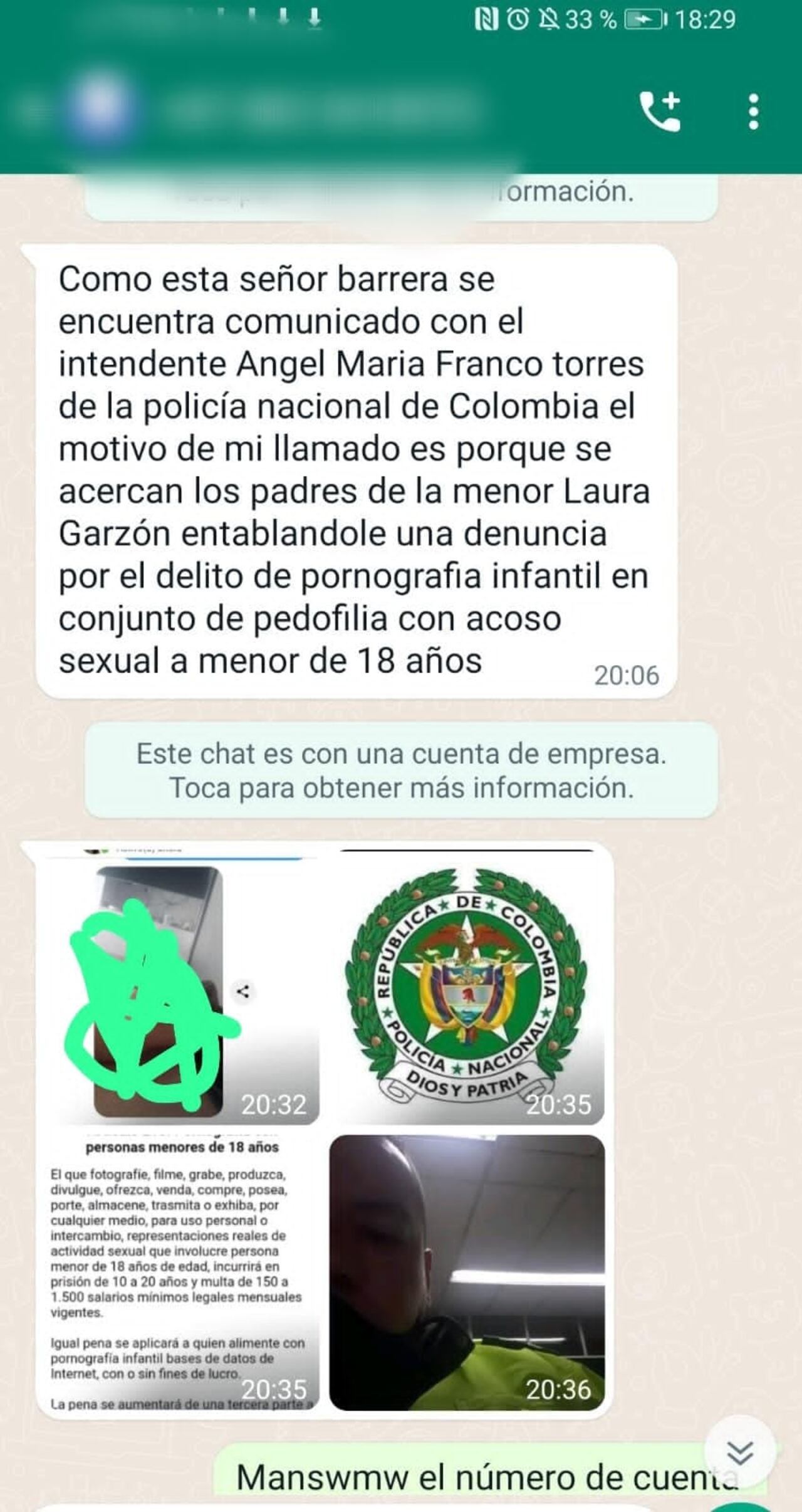 Capturan a cinco mujeres que creaban perfiles falsos y extorsionaban a hombres con contenido sexual en Bogotá.