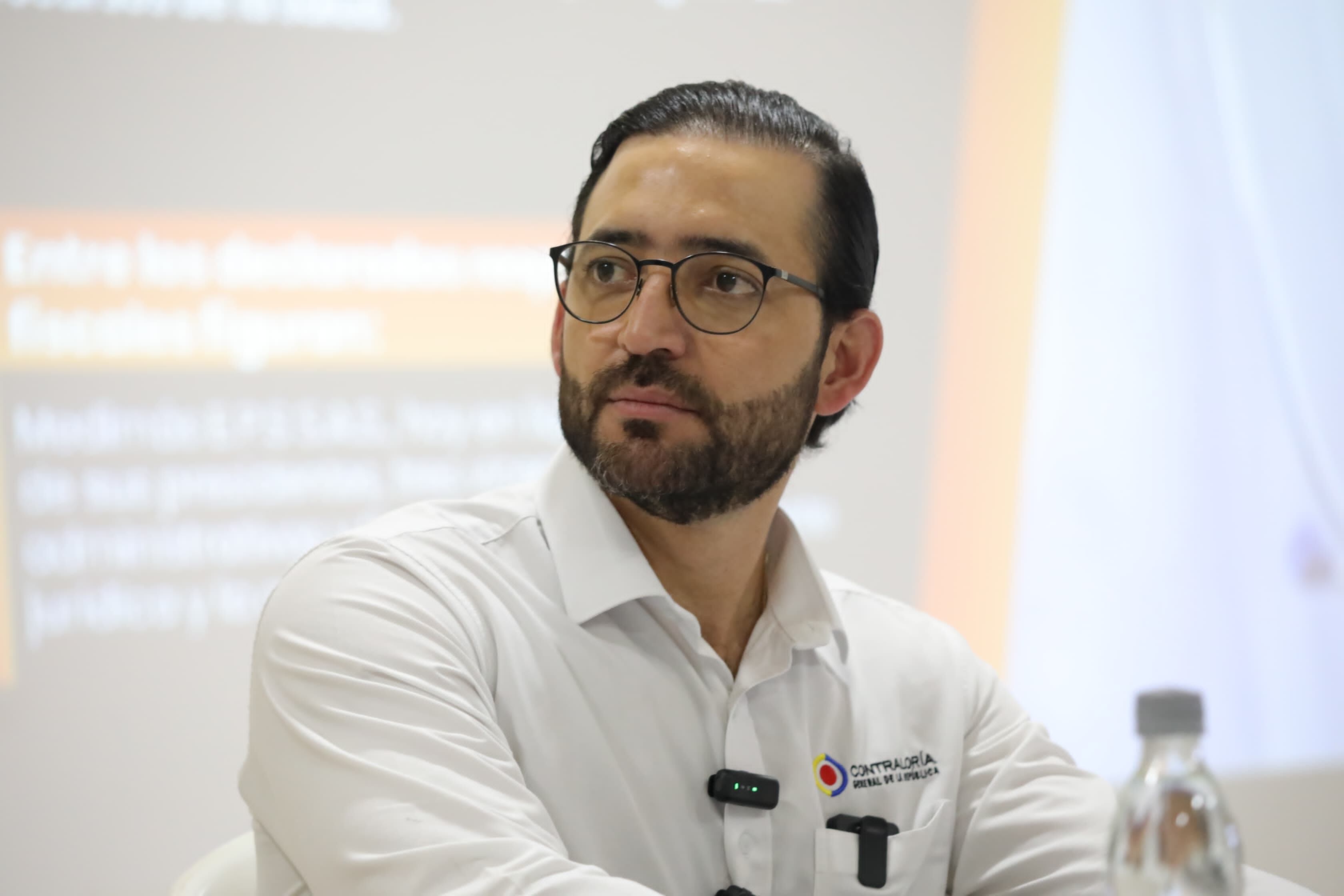 Contralor en funciones Carlos Zuluaga Pardo.