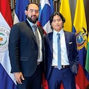 Germán Londoño es la persona de confianza de Nicolás Petro. Se tomó fotos con varios ministros. Según Day Vásquez, habría transportado parte del dinero de la campaña que le entregaron al hijo del presidente.