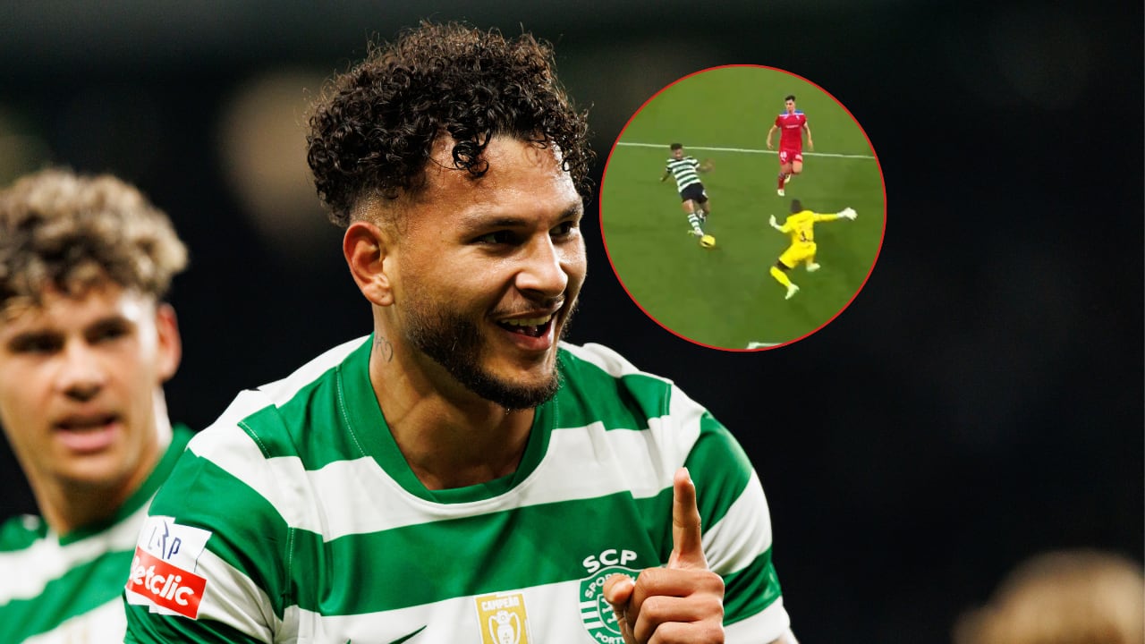 Luis Javier Suárez anotó su primera anotación del 2026 en Sporting de Lisboa.