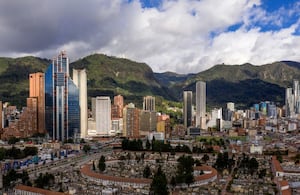 Bogotá, capital de Colombia.