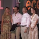 Abelardo De La Espriella y su esposa y primera dama, Ana Lucía Pineda.