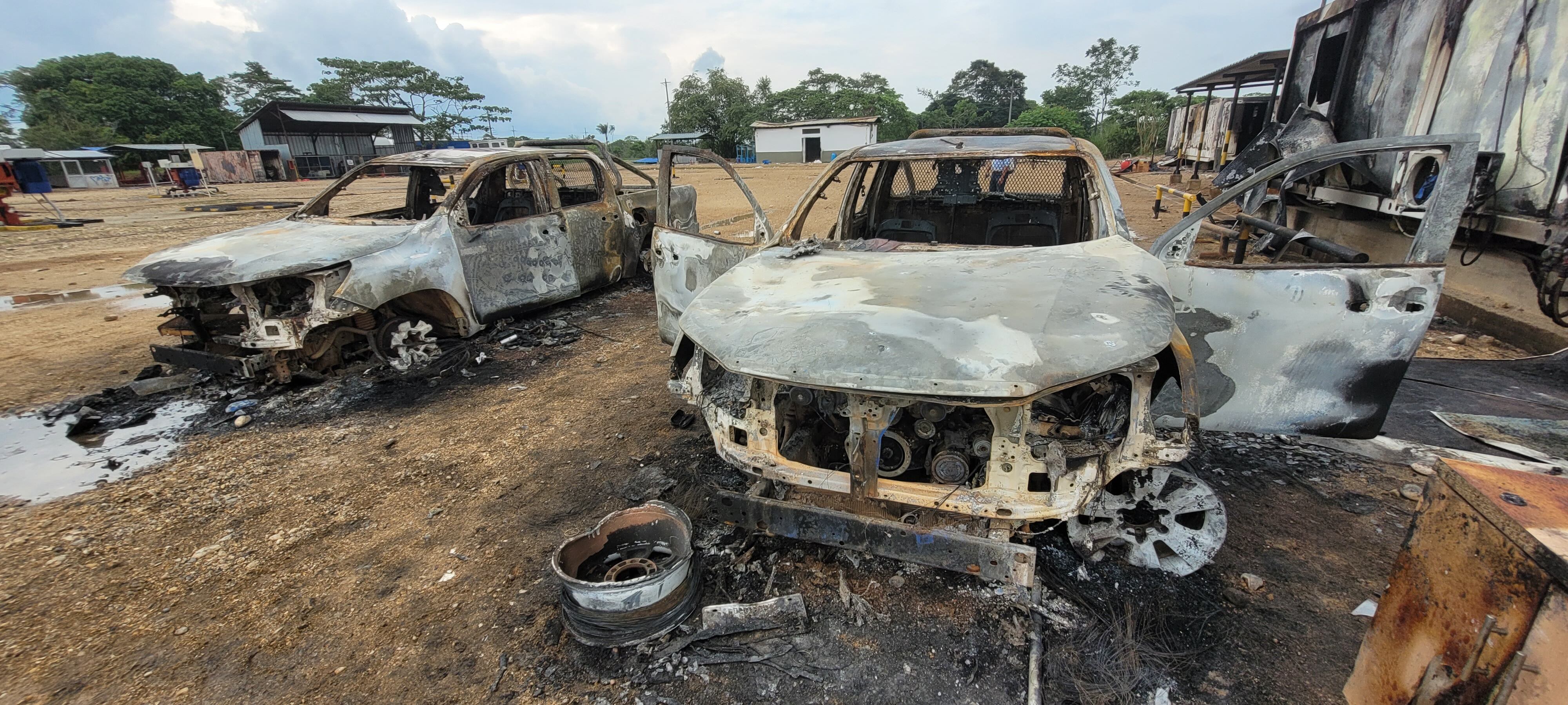 petrolera Emerald Energy destruida