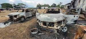 petrolera Emerald Energy destruida por la guardia indígena en San Vicente del Caguán Caquetá
marzo 3 del 2024
Foto Semana API