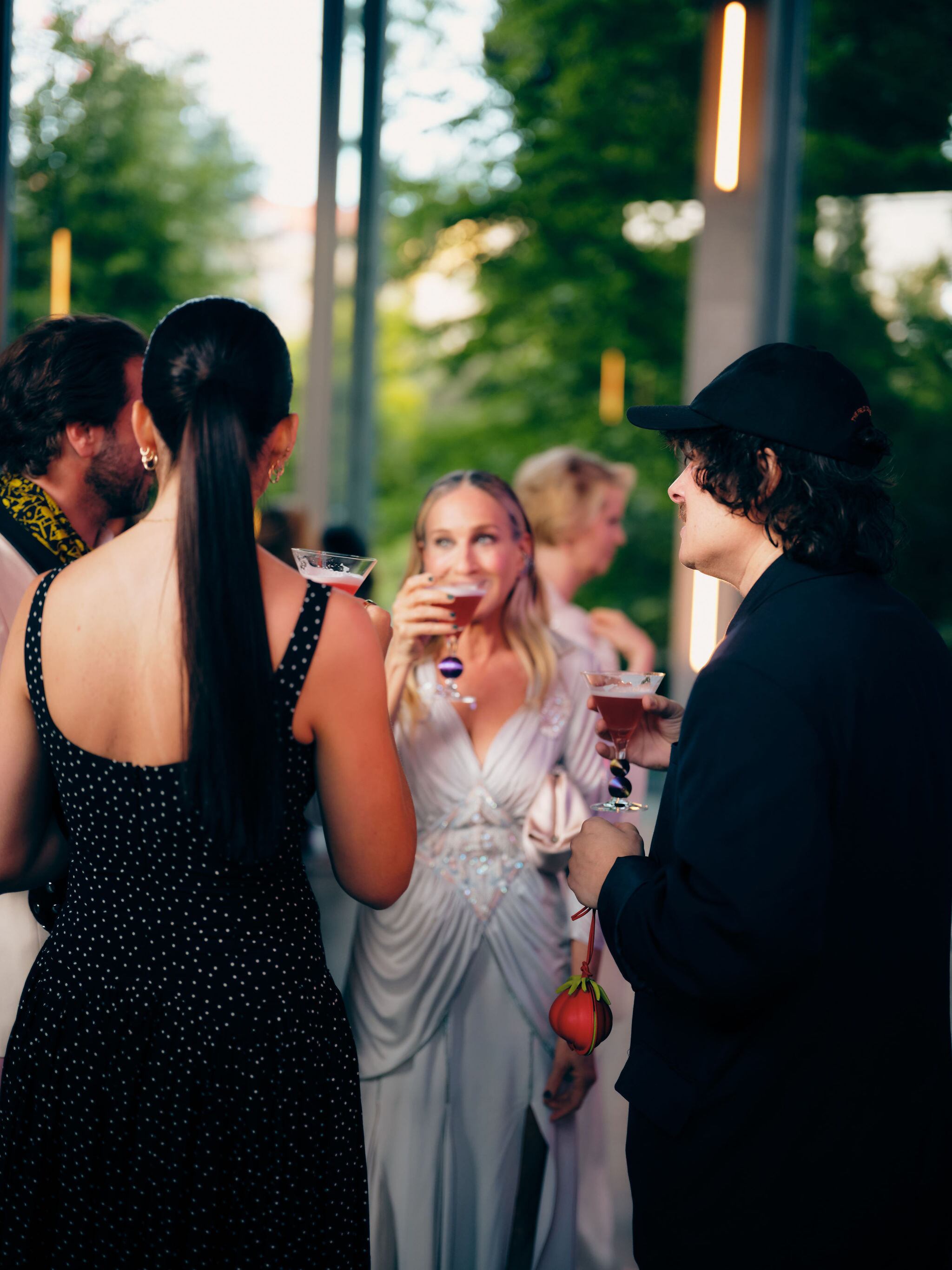 Cena de celebración tercera temporada And Just Like That en París