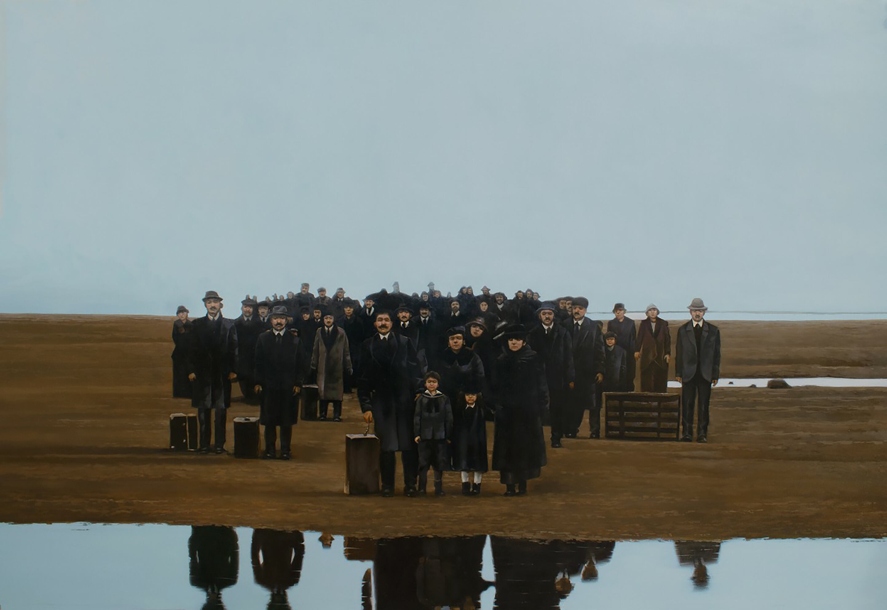 Sair Garcia: Serie La Arqueología del Oficio, Adrián Ibáñez Galería, Circuito San Felipe