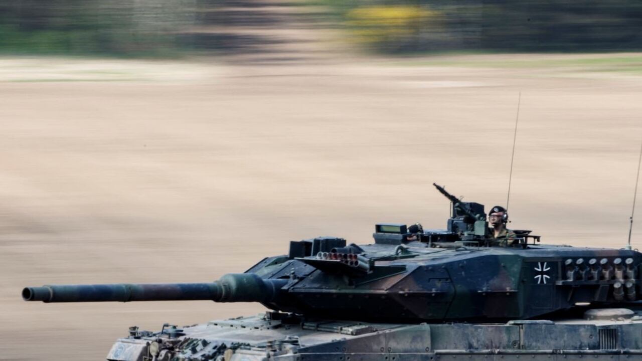 Los tanques Leopard alemanes tienen una gran velocidad y precisión a la hora de atacar