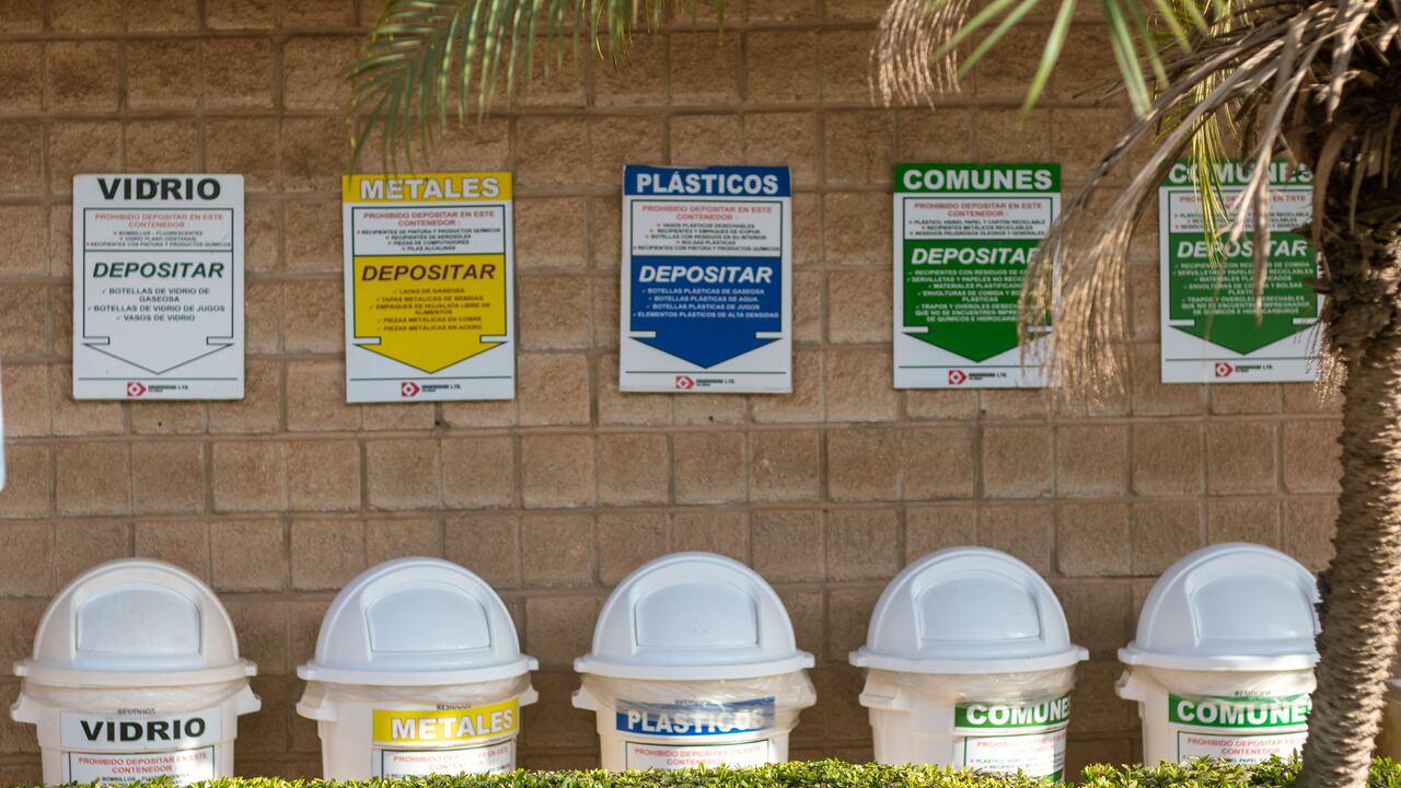 Drummond cuenta con 341 ‘puntos limpios’ distribuidos en sus operaciones, los cuales están identificados por un código de colores.