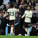 Luis Díaz fue titular en la victoria de este martes frente al Aston Villa por Premier League