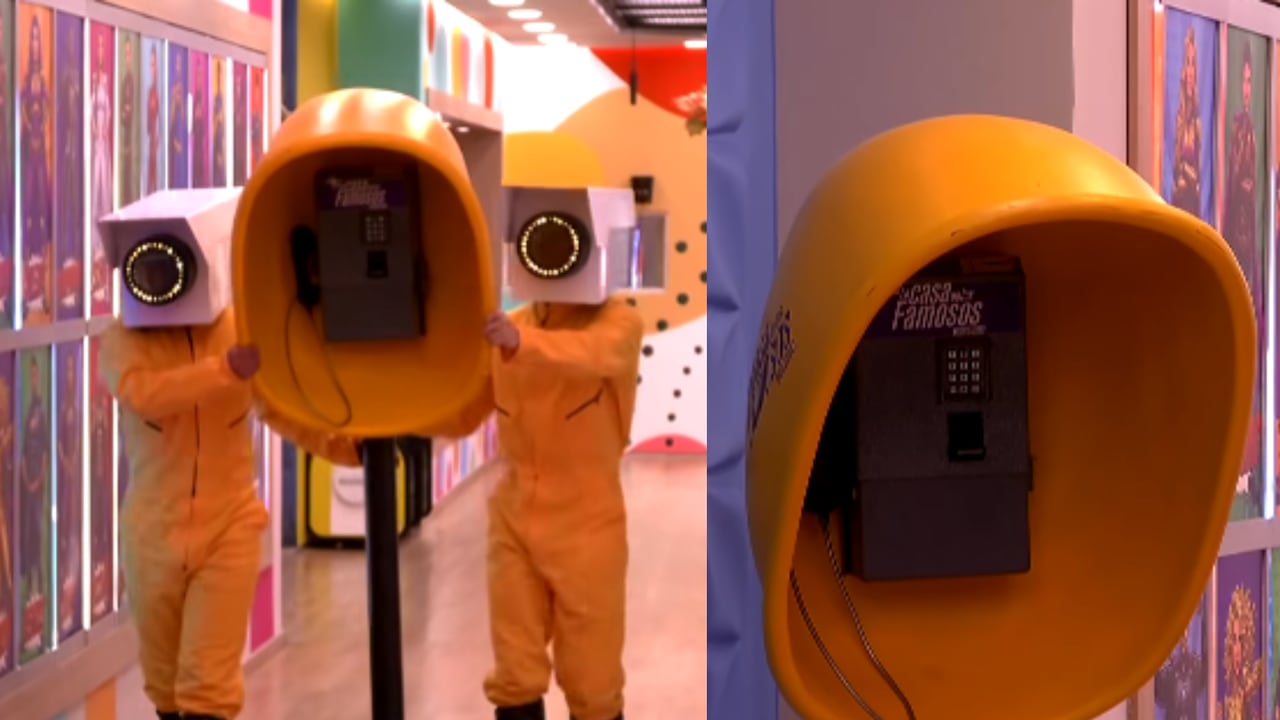 El teléfono llegó a 'La casa de los famosos 3' y así funcionará en la segunda semana