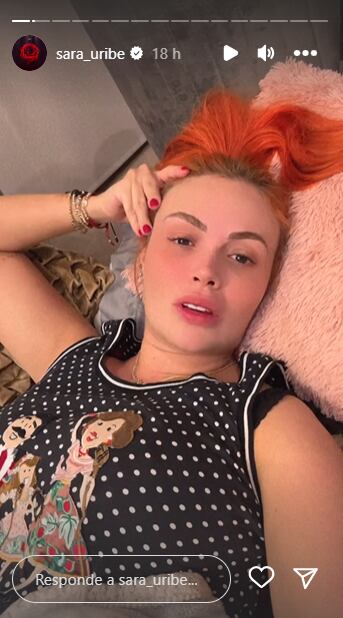 Foto: Instagram @sara_uribe.