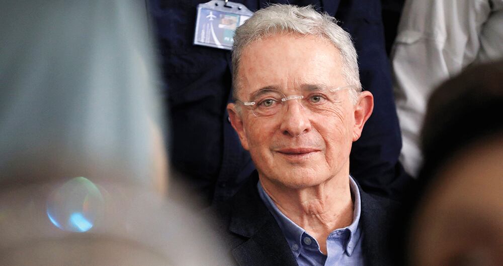 Expresidente Álvaro Uribe Vélez.