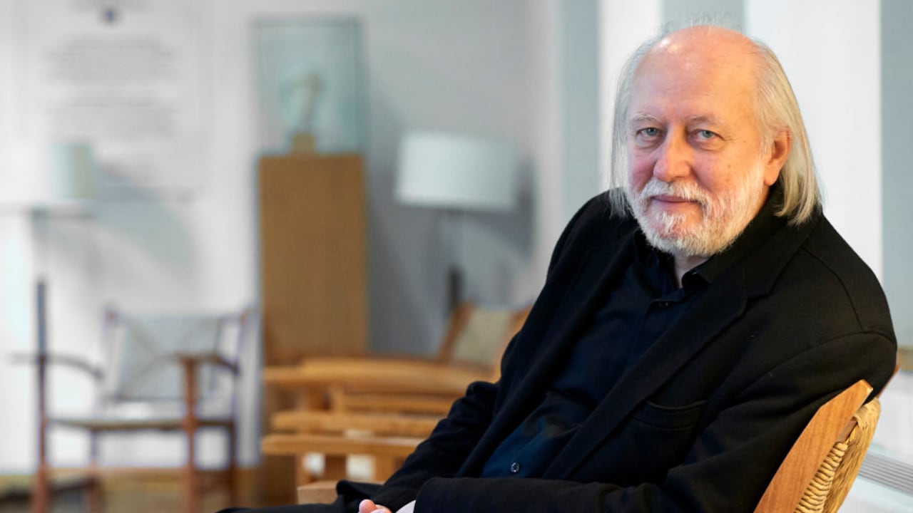 El escritor húngaro en la Residencia de Estudiantes en Madrid.