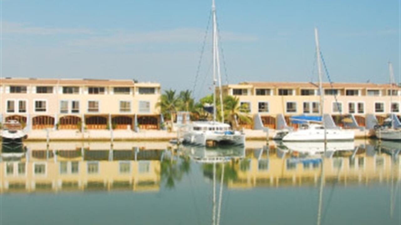 La Marina de Barú, en Cartagena, ofrece vivienda de recreo con acceso a embarcadero propio.