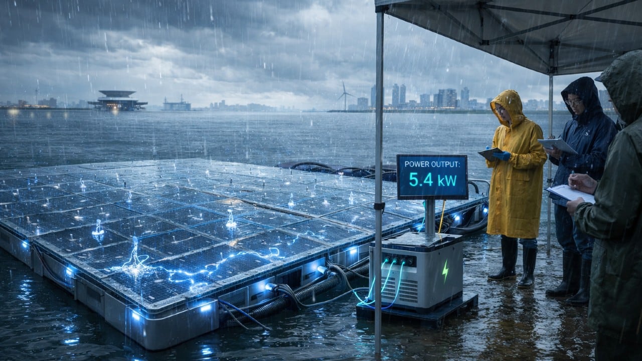 Este avance científico permite generar electricidad con lluvia y reduciría costos hasta en un 50%.