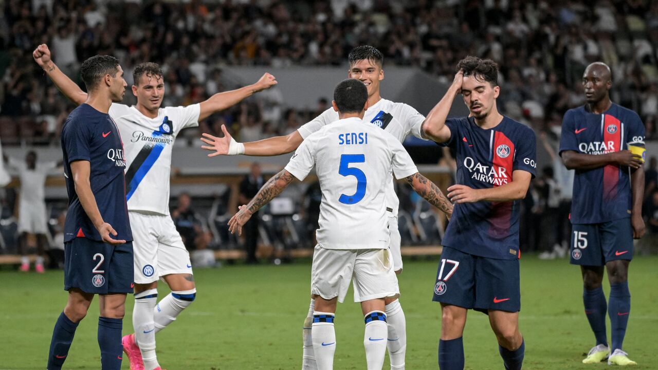 Inter de Milán venció al PSG en Japón.