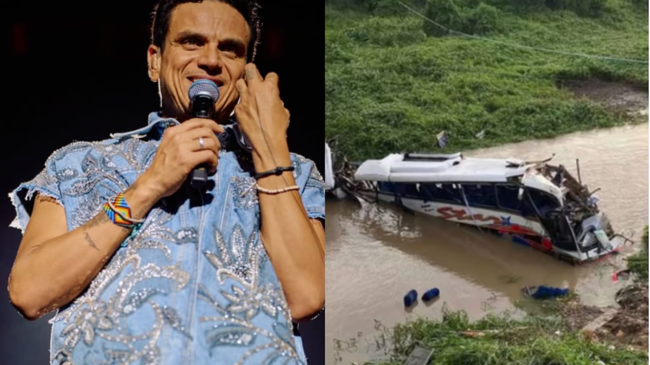 Silvestre Dangond reaccionó con tristeza al accidente en bus de la agrupación de Kbeto Zuleta.