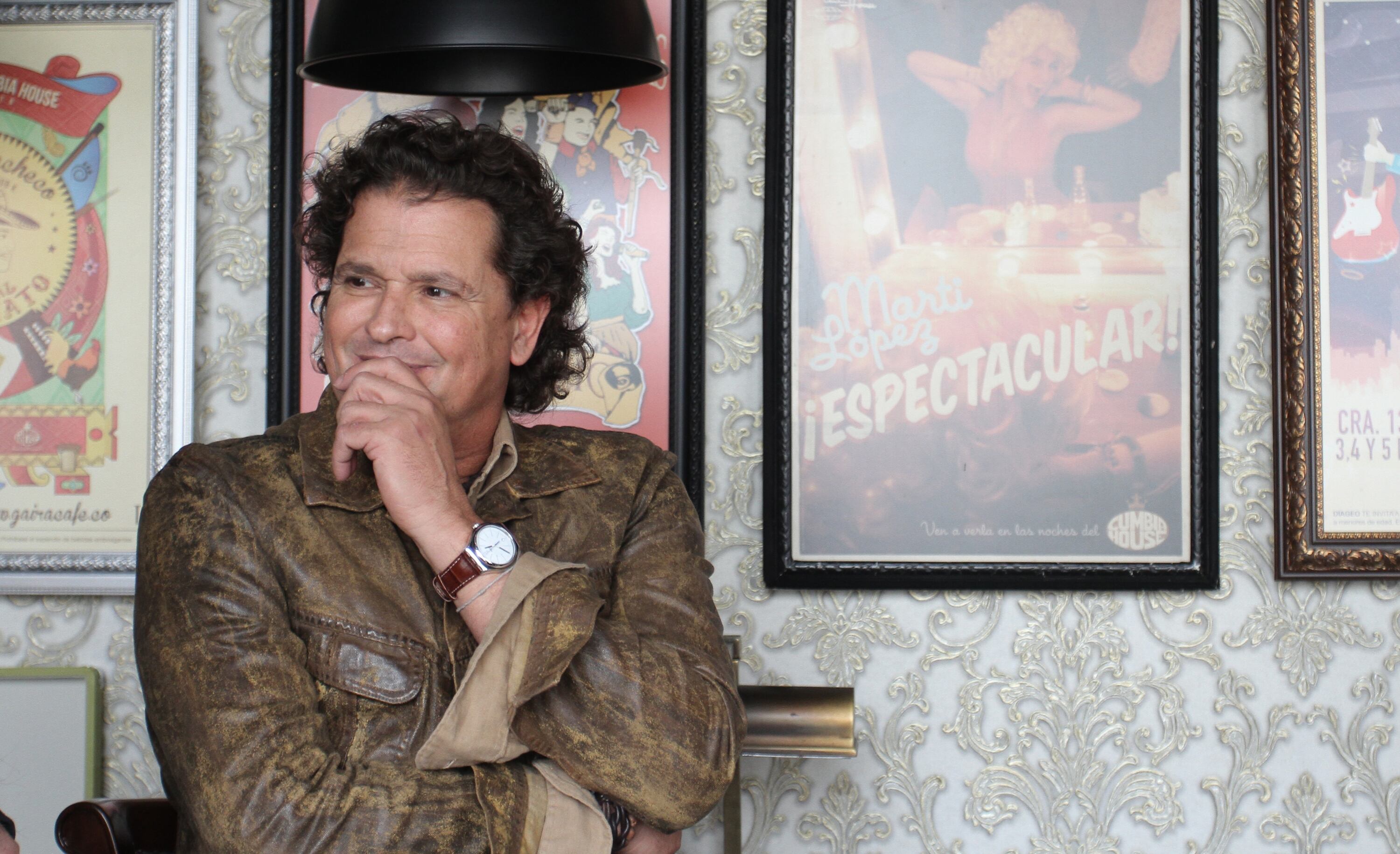 El artista samario Carlos Vives.