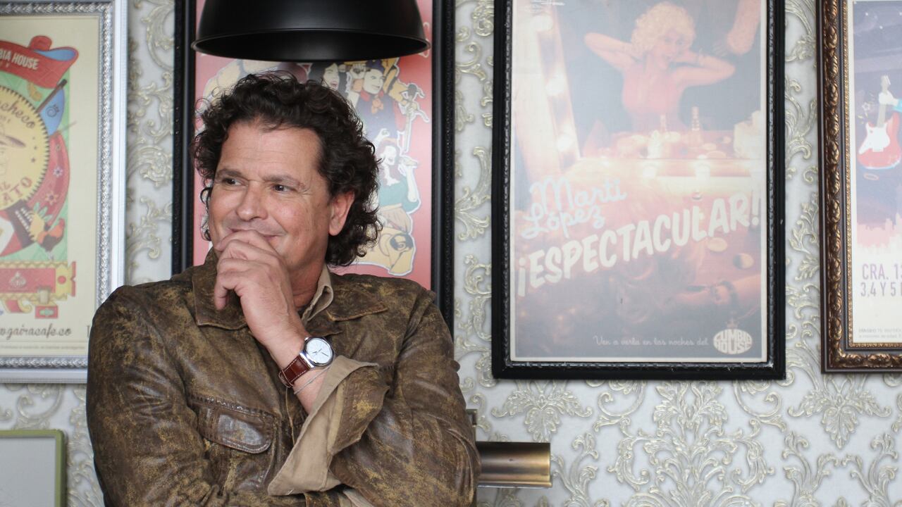 El artista samario Carlos Vives.