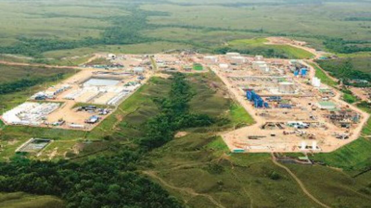 Campo de Pacific Rubiales, en Puerto Gaitán, Meta.