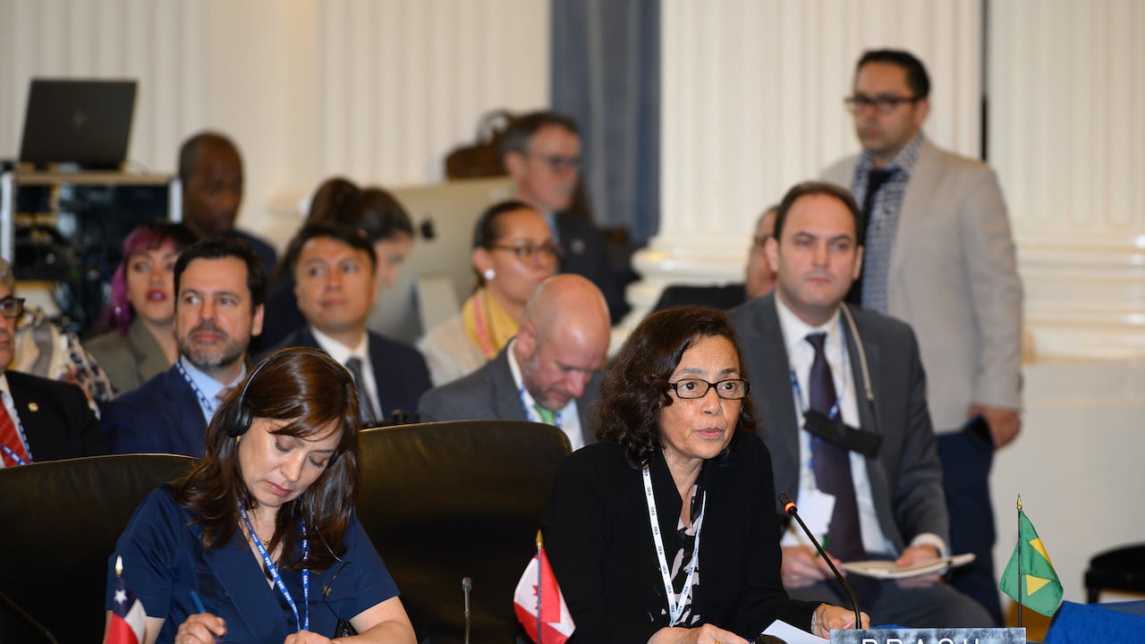 La diplomática habló con SEMANA en el marco de la Asamblea General de la OEA.