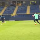 David Ospina tras el cobro de Otavio.