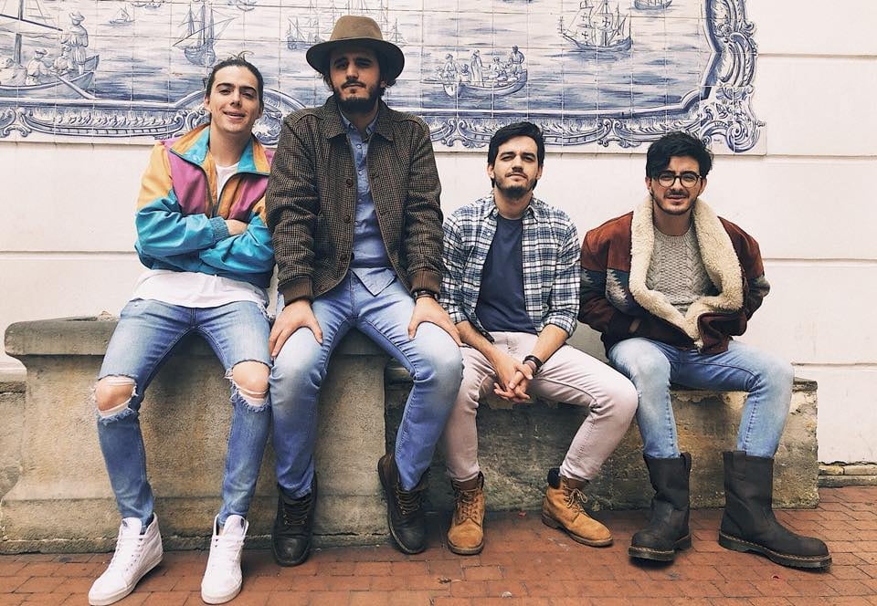 La banda bogotana Morat.