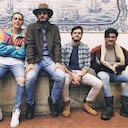 La banda bogotana Morat.