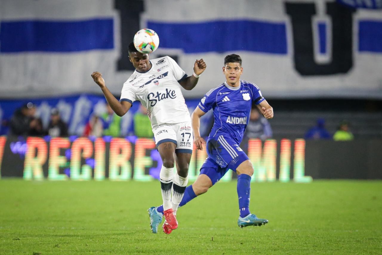 Fortaleza le sacó un puntazo de oro a Millonarios en El Campín.