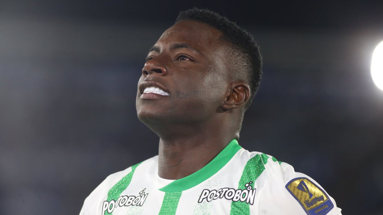 Marino Hinestroza viene siendo figura con Atlético Nacional