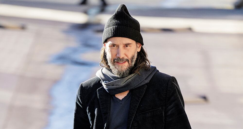 El actor Keanu Reeves.