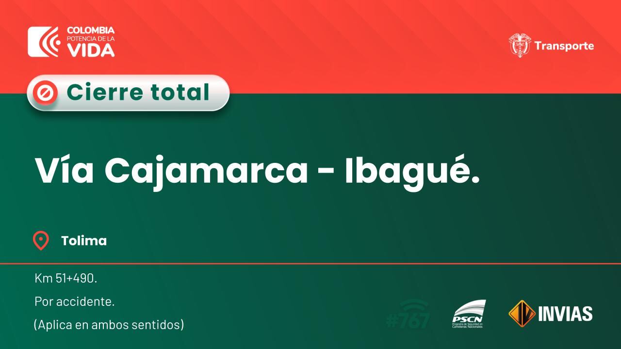 Accidentes en la vía La Línea