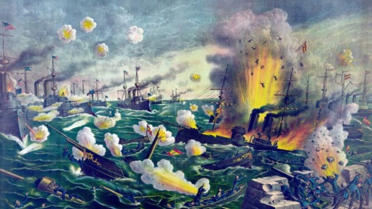 La Guerra hispano-estadounidense se luchó entre abril 21 y agosto 13 de 1898 y la batalla de Manila fue la última del conflicto.