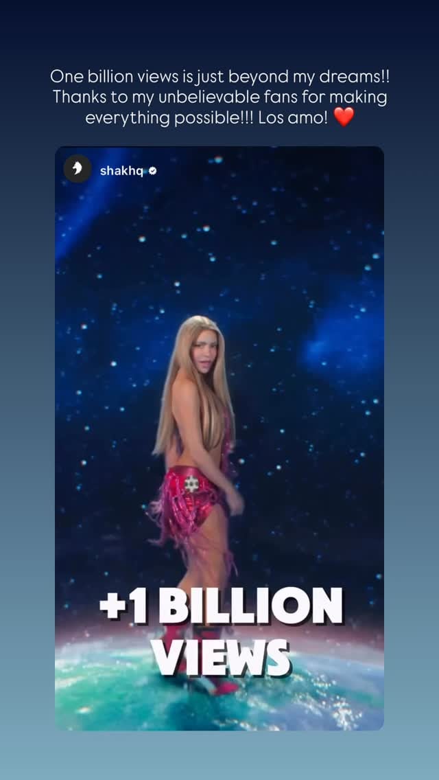 Shakira y Burna Boy rompen récords