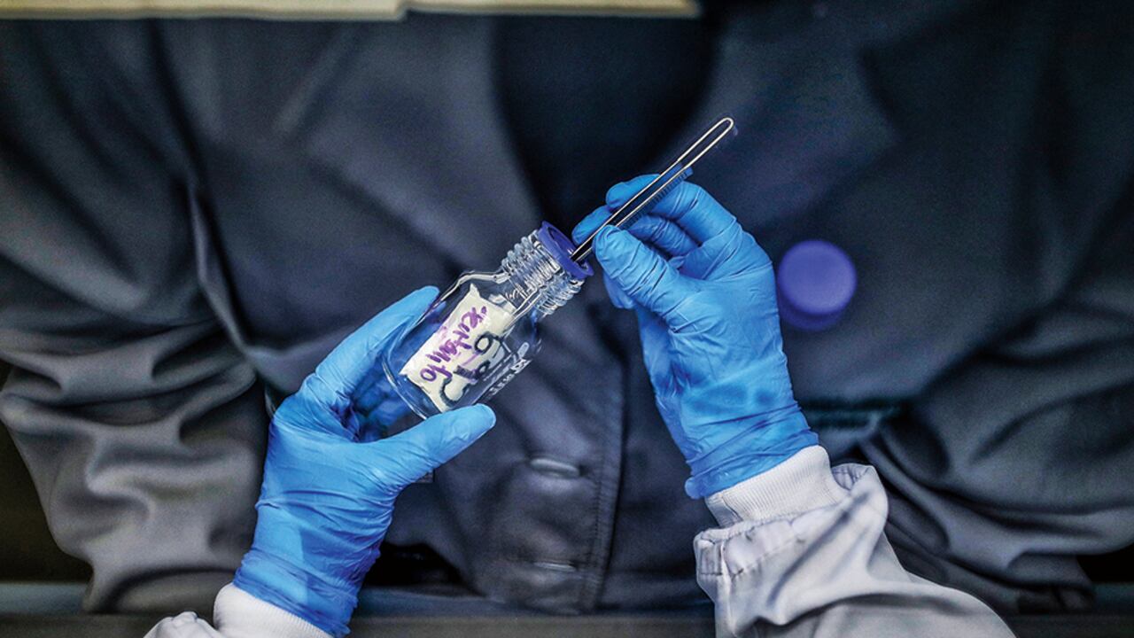 Incautan encomienda con fentanilo en Medellín. Foto de referencia.