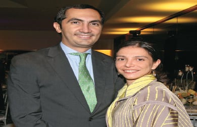 David Barguil y María Paz Gaviria.