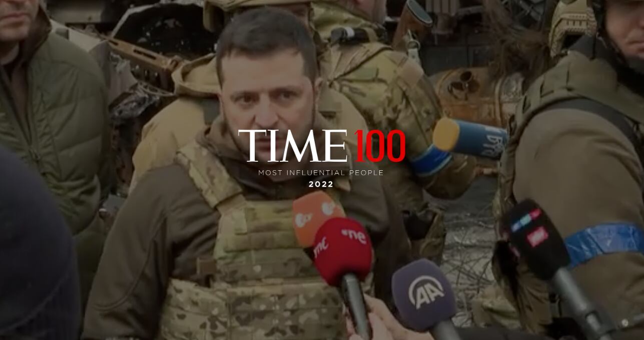 Volodimir Zelensky, presidente de Ucrania