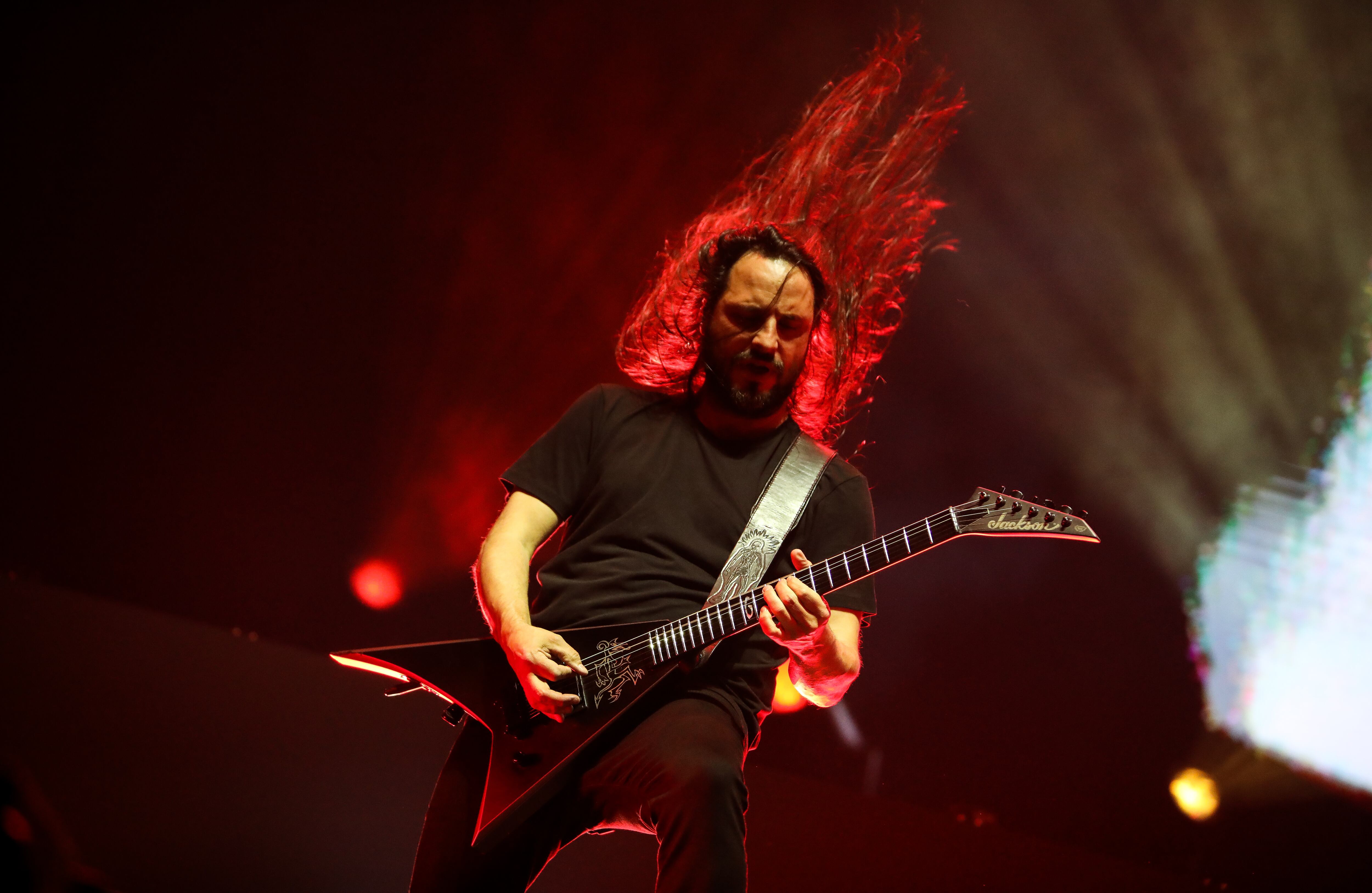 Gojira la banda francesa de death metal que se presentó en el Movistar Arena el 22 de noviembre.