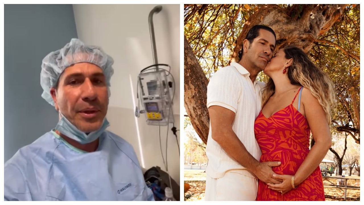 Gregorio Pernía anunció la llegada de su bebé.