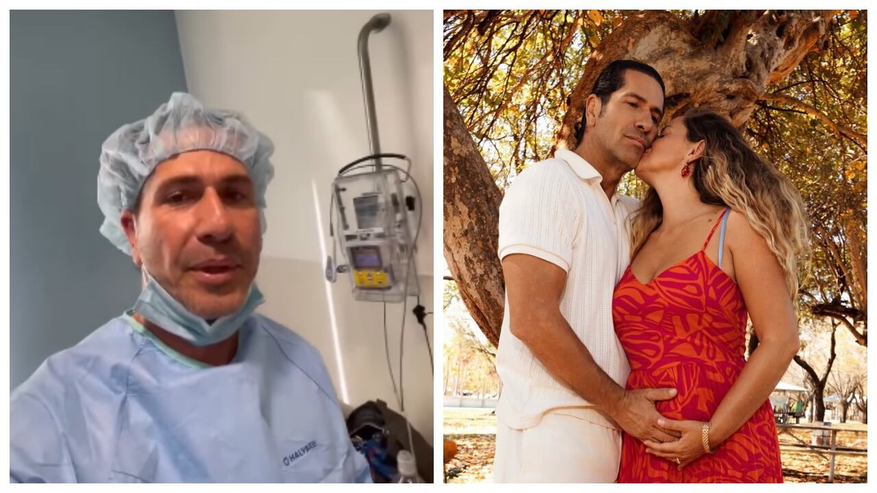 Gregorio Pernía anunció la llegada de su bebé.