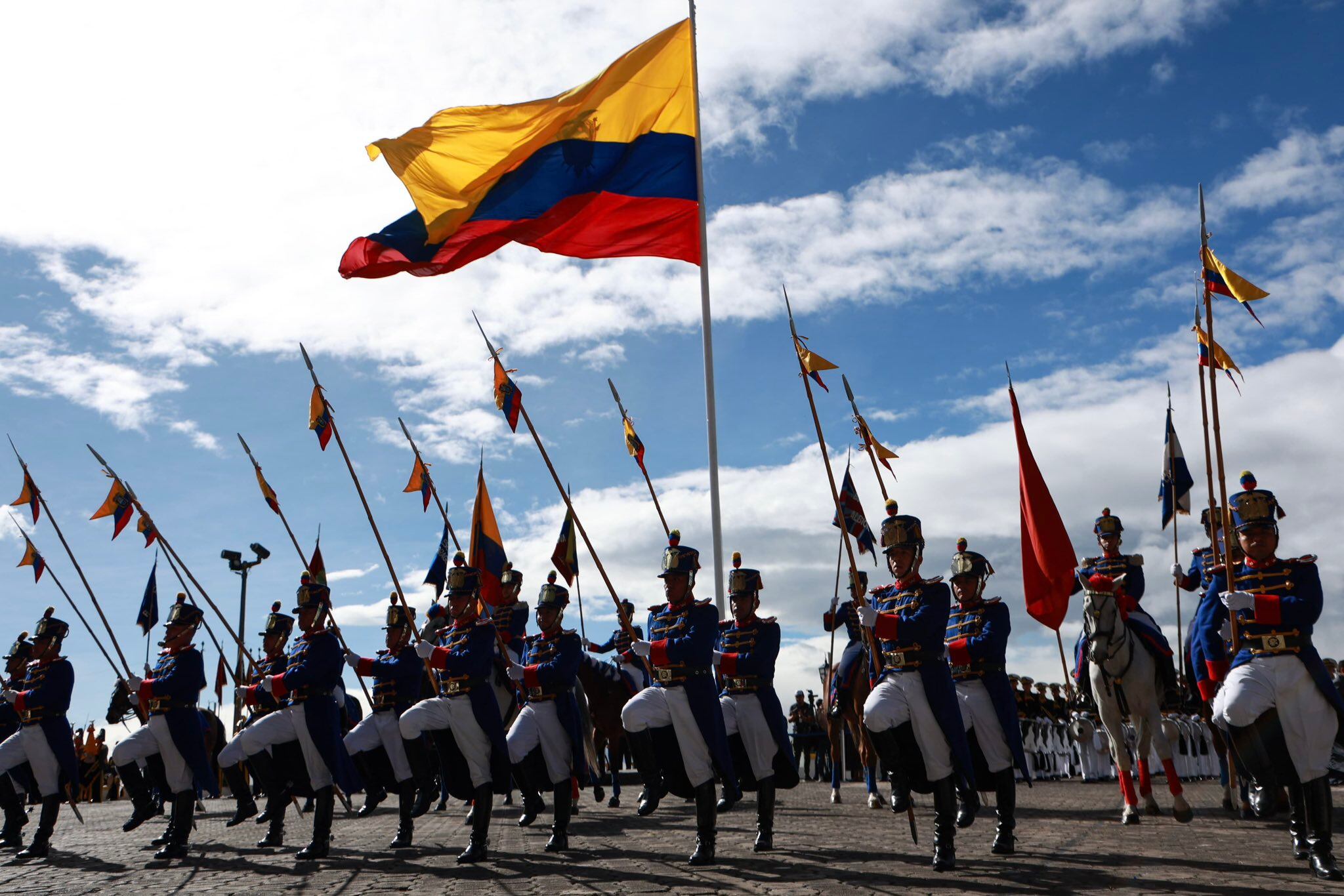 Posesión de Daniel Noboa como presidente de Ecuador
