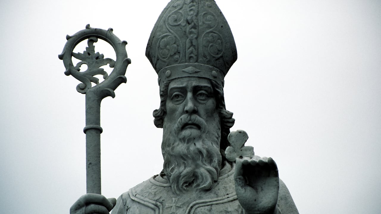 Estatua de San Patricio.